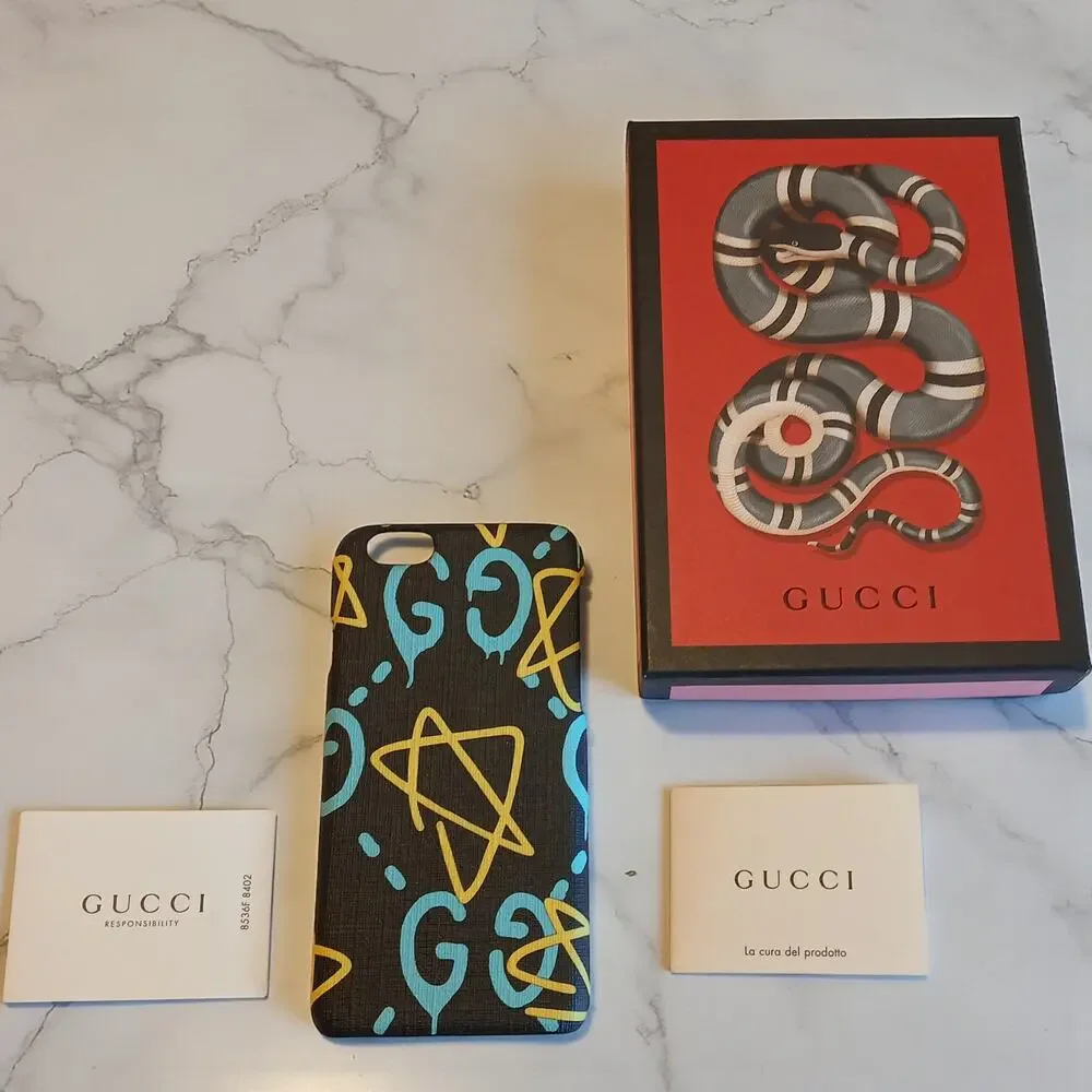 Authentic NIB Gucci Skelton iPhone 6 Case MSRP $278